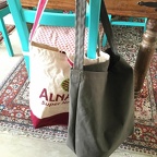Nochmal zur selbstgenähten Tasche: