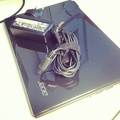 The beauty about netbooks: smaller power supplies. #acer #756