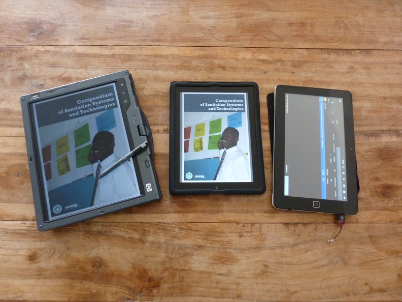 HP tc4400 vs. Apple iPad2 vs. SuperPad II / Flytouch3