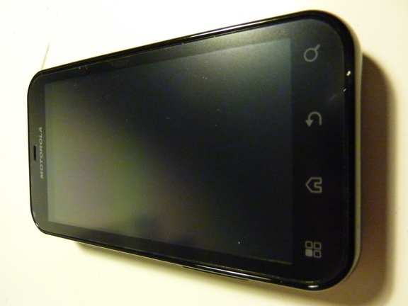 display cover on my Motorola Defy