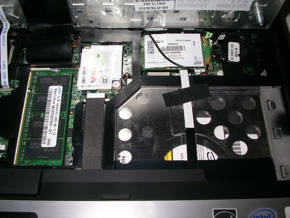 HP 6930p: RAM, modem, wlan, cmos battery, dvd