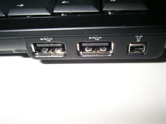 HP 6930p: usb ports