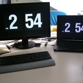 new monitor + keyboard