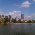 view on Nbo downtown from Uhuru Park