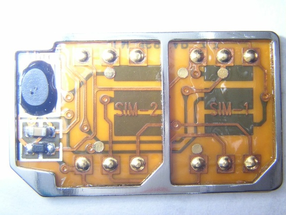 front: SIM adapter