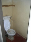 the toilet
