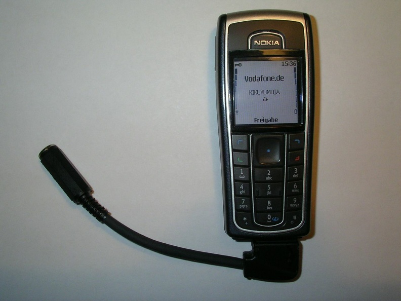 Nokia pop-port 3,5mm connector (mono)