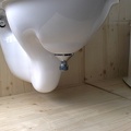 toilet seat with urine diversion